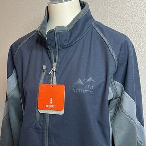 Elevate Women’s Full-Zip Jacket XL - Navy/Gray